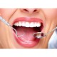 Dental - tandrensningssæt 4 dele  til Dental Hygiejne - 1 Mundspejl, 2x Curette tandrenser, 1 scraper