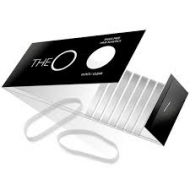 The O Hår elastik Transparent pakke m/ 10 stk